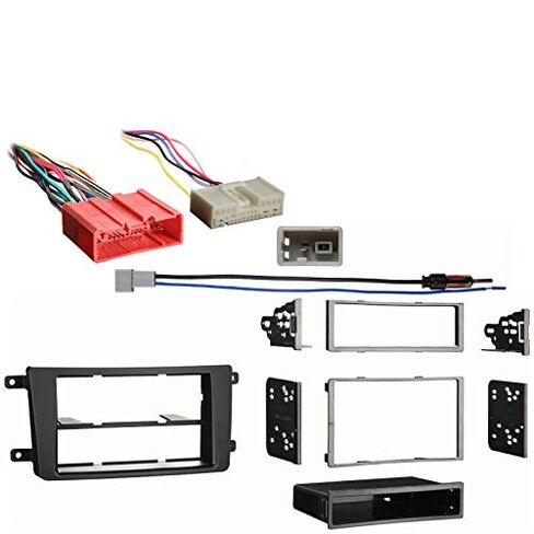 Harmony Audio Compatible with Mazda CX 9 2013 2014 2015 Multi DIN Aftermarket Stereo Harness Radio Install Dash Kit in Saudi Arabia