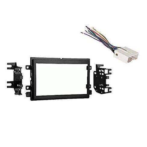 Harmony Audio Compatible with Ford Five Hundred 2005 2006 2007 Double DIN Stereo Harness Radio Install Dash Kit Package in Saudi Arabia