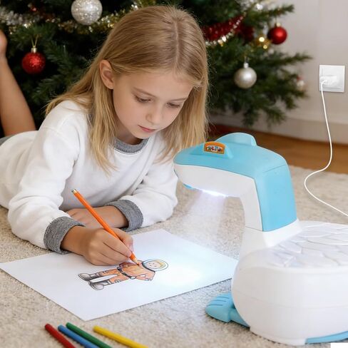 محول طاقة متوافق مع جهاز عرض Flycatcher Smart Sketcher 2.0 - سلك طاقة لشاحن جهاز العرض للرسم والتتبع in Kuwait