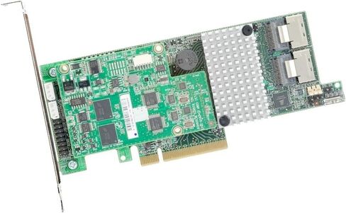 LSI Logic LSI00330 8 منافذ INT.، 6 جيجابايت/ثانية SATA+SAS، PCIE 3.0، 1 جيجابايت DDRIII؛ في الصندوق: MR SAS 9271-8I, Q in Saudi Arabia