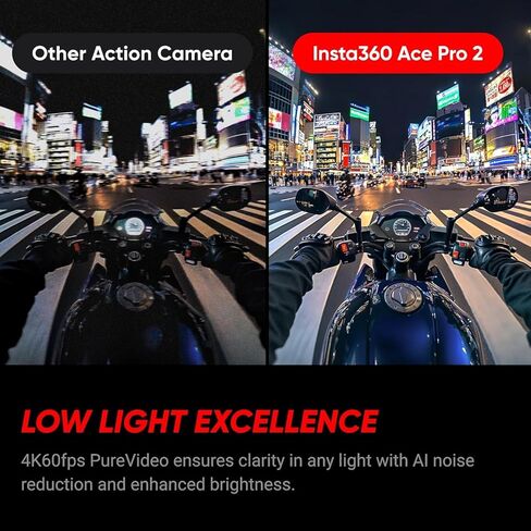 حزمة Insta360 Ace Pro 2 Dive - كاميرا أكشن مقاومة للماء بدقة 8K تم تصميمها بالتعاون مع Leica، مستشعر رئيسي 1/1.3 بوصة، 8K30، شاشة قلاب 2.5 بوصة|تتضمن حقيبة غوص، مقبض عائم (1 تيرابايت) in Saudi Arabia