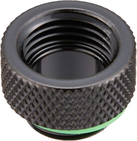 Bitspower G1/4" Male to Female Extender Fitting, 7.5mm, Matte Black in Saudi Arabia
