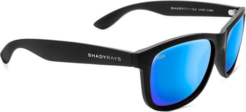 Shady Rays Signature Series | Lightweight Black Sunglasses with Polarized Lens in Saudi Arabia