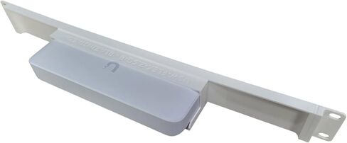 19-inch Network Rack Mount for Ubiquiti USW-Flex-2.5G-8 Switch, 1U Height, Rack Mountable (Black) in Saudi Arabia