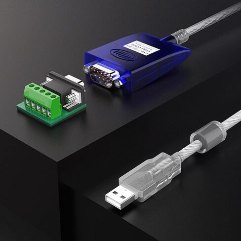 محول USB إلى RS485 RS422 مع 3 مصابيح إشارة مع شريحة FTDI يدعم Windows 11 10 8 7 XP in Kuwait