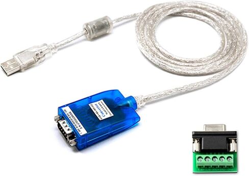 محول USB إلى RS485 RS422 مع 3 مصابيح إشارة مع شريحة FTDI يدعم Windows 11 10 8 7 XP in Kuwait