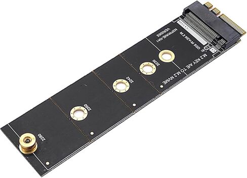 واجهة M2 Key A-E إلى M.2 NVME 2230 و2242 و2260 و2280 بطاقة محول الواجهة SSD in Kuwait