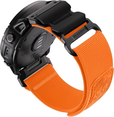 Bandletic Compatible with Garmin Fenix 8 51mm 7X 6X 5X Watch Band - 26mm Quick Fit Rugged Nylon Strap for Fenix 7X 6X Pro/5X Plus/3/3 HR/Instinct 2X Solar 3 50mm /Enduro/Quatix/Tactix/Epix Pro 2 in Saudi Arabia