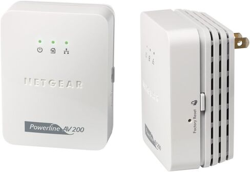 مجموعة محول NETGEAR Powerline AV 200 in Kuwait