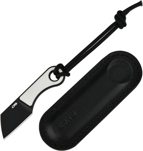 سكين EDC بشفرة ثابتة من CJRB، شفرة فولاذية مسحوقة 1.23 بوصة AR-RPM9، تانغ كامل مع مقبض غمد G10 للرجال للتخييم والبقاء في الهواء الطلق، J1939 أخضر، 1939-GN in Kuwait