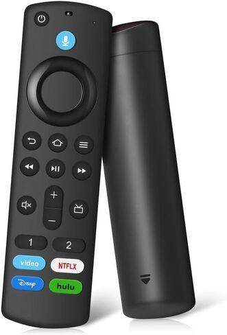 جهاز تحكم عن بعد صوتي بديل مناسب لجميع سلاسل Fire، لـ Stick 4K Max/4K (الجيل الأول/الثاني) وجميع أجهزة تلفزيون Fire-TCL Cube، وعصا التلفزيون (الجيل الثاني/الثالث)/Lite/HD، ولسلسلة Insignia Pioneer HD Omni in Kuwait