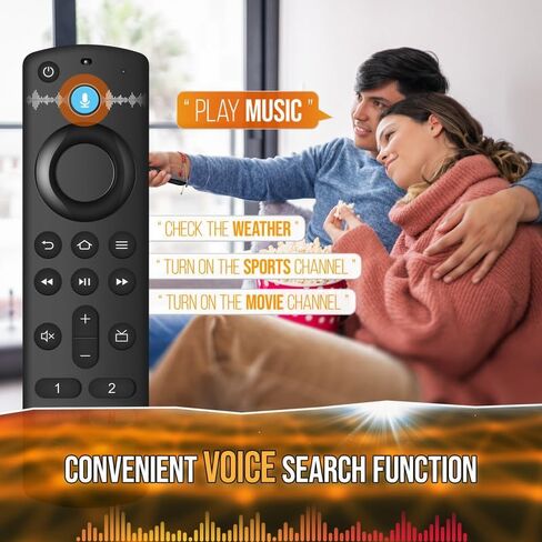 جهاز تحكم عن بعد صوتي بديل مناسب لجميع سلاسل Fire، لـ Stick 4K Max/4K (الجيل الأول/الثاني) وجميع أجهزة تلفزيون Fire-TCL Cube، وعصا التلفزيون (الجيل الثاني/الثالث)/Lite/HD، ولسلسلة Insignia Pioneer HD Omni in Kuwait
