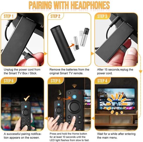 جهاز تحكم عن بعد صوتي بديل مناسب لجميع سلاسل Fire، لـ Stick 4K Max/4K (الجيل الأول/الثاني) وجميع أجهزة تلفزيون Fire-TCL Cube، وعصا التلفزيون (الجيل الثاني/الثالث)/Lite/HD، ولسلسلة Insignia Pioneer HD Omni in Kuwait