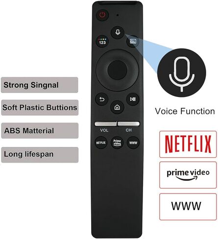 Voice Universal Remote for BN59-01330A, BN59-01330C, BN59-01329A, BN59-01310A, BN59-01310C, BN59-01289G, BN59-01292A, BN59-01298A, Work for All Samsung 4K 8K LED Smart TV in Saudi Arabia