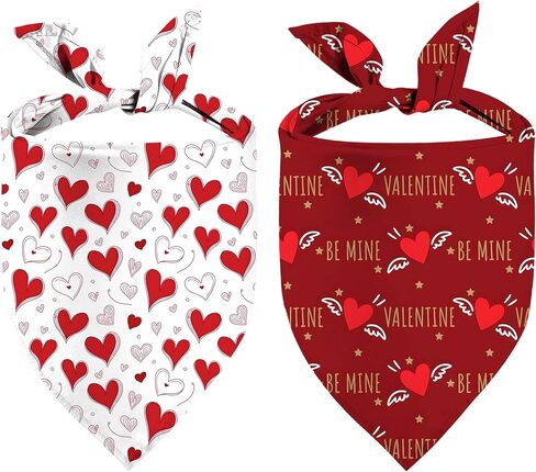 عيد الفصح Dog Bandana ، 2 حزمة قابلة للتعديل عطلة عيد ميلاد الحيوانات الأليفة الأرنب Easter Egg Bandana Triangle Bibs مجموعة وشاح القط in Kuwait