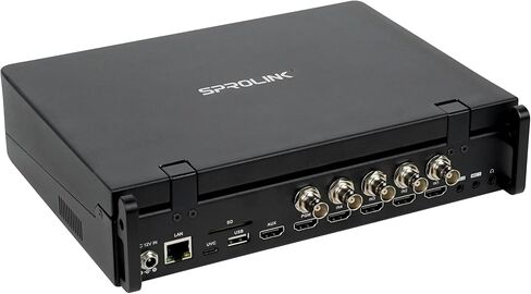 SPROLINK NeoLIVE N5S 5 قنوات إدخال، تصميم كمبيوتر محمول مع شاشة 10.1 بوصة، مع مدخلات مزدوجة 4K، ودعم مخرجات MV وPGM (Neolive N5S) in Kuwait