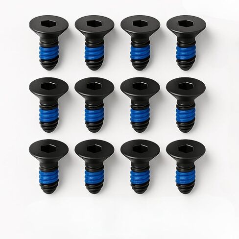 YaroX Red Dot Screw Kit – RMR/SRO, Holosun 507C/508T – Fits Glock MOS, FN 509, CZ P10, Walther PDP, Staccato, PSA Dagger – 12 6-32 Screws (Short/Medium/Long) – 12.9 Grade Steel, Black Oxide in Kuwait