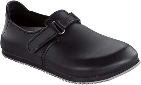 Birkenstock Men?s Linz Black Leather Sandals 44 EU (M11 US) R 583184 in Saudi Arabia