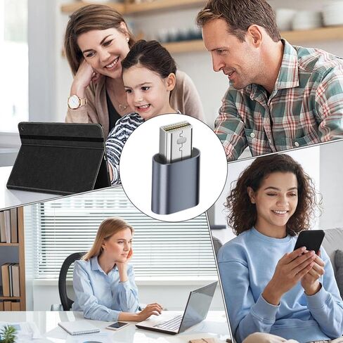 Fit Plug - رسومات 4K، شبح الشاشة الافتراضية، إشارة عالية الدقة، يفتح ميزات الوصول إلى سطح المكتب عن بعد، مستلزمات خادم الكمبيوتر، موصل مطلي بالذهب يستخدم لتعدين مضيف الكمبيوتر in Kuwait