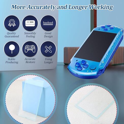 Front Glass Lens for PSP 1000/2000/3000 Touch Screen Outer Lens Cover Panel Front Display Replacement (No LCD and Touch Digitizer) in Saudi Arabia