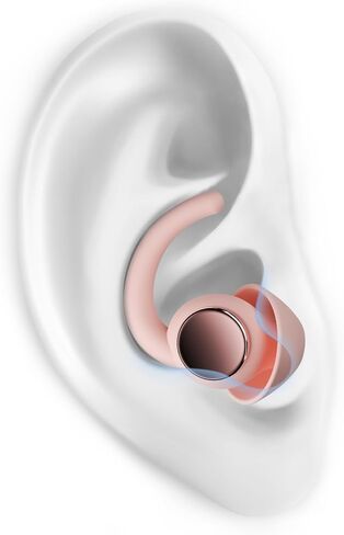 SUPCEAT Ear Plugs for Sleeping - Noise Reduction Soft Silicone Earplugs, 2 Pairs Reusable Hearing Protection Earplugs for Noise Sensitivity, Sleep,Snore,Travel,Sound Reduction Noise Cancelling - White in Saudi Arabia