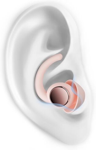 SUPCEAT Ear Plugs for Sleeping - Noise Reduction Soft Silicone Earplugs, 2 Pairs Reusable Hearing Protection Earplugs for Noise Sensitivity, Sleep,Snore,Travel,Sound Reduction Noise Cancelling - White in Saudi Arabia