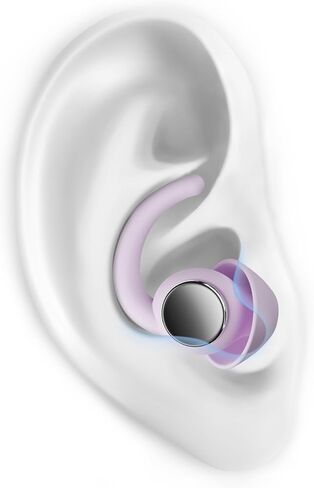 SUPCEAT Ear Plugs for Sleeping - Noise Reduction Soft Silicone Earplugs, 2 Pairs Reusable Hearing Protection Earplugs for Noise Sensitivity, Sleep,Snore,Travel,Sound Reduction Noise Cancelling - White in Saudi Arabia