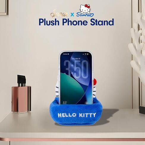 Sonix x Sanrio | Hello Kitty Plush Phone Holder - Smartphone Pillow Stand, Cozy Desk Decor in Saudi Arabia
