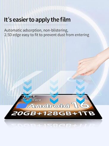 واقي شاشة لجهاز SHARECLOUD P10_T Android 16 مقاس 10.1 بوصة، مضاد للخدش بصلابة 9H حساسة للمس، حواف مستديرة 2.5D خالية من الفقاعات، سهل التركيب، عبوتان. in Kuwait
