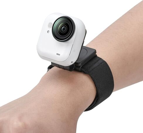 حامل حزام المعصم لجهاز Insta360 GO Ultra، حامل حزام اليد المغناطيسي يدور 360 درجة لملحقات Insta 360 GO Ultra، مشبك تثبيت مزدوج الطبقة قابل للتعديل in Kuwait