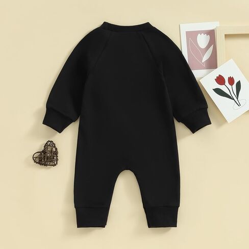 My First Valentines Day Baby Girl Outfit Mr Steal Your Heart Romper Long Sleeve Overalls Jumpsuit Cute Spring Clothes in Saudi Arabia