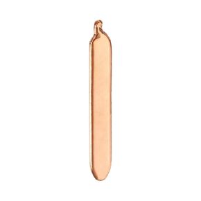 Copper Flat Heat Pipe, 2.5mm x 120mm Flat Copper Pipe Computer Tube Heatsink with Thermal Fluid Inside, Fits Cooling Laptop/CPU/GPU/Heatsink in Kuwait