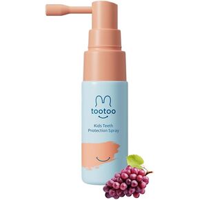 TooToo Kids Oral Spray, Xylitol Toddler Toothpaste Helper for Newborn to Kids, Toddler Essentials, Grape Flavor in Saudi Arabia