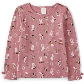 Gymboree,and Toddler Printed Long Sleeve Shirts,Striped Tutu,18-24 Months in Kuwait