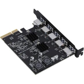 SUNGOOYUE PCIe USB 3.2 5 High Speed Transmission Expansion Card for ASM3142 10 Gbps in Kuwait