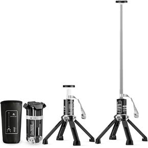 ضوء تخييم تلسكوبي، فانوس تخييم قابل لإعادة الشحن مع بطارية 20000 مللي أمبير في الساعة، ضوء تخييم محمول في الهواء الطلق مقاوم للماء مع 3 أوضاع، ضوء تخييم للطوارئ والتخييم والمشي لمسافات طويلة (تشمل الحقيبة) in Kuwait