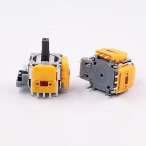 2PCS Hall Effect 3D Analog Sensor Joystick Module Replacement for Sony PS5 Analog Sensor Potentiometer Color Yellow in Saudi Arabia