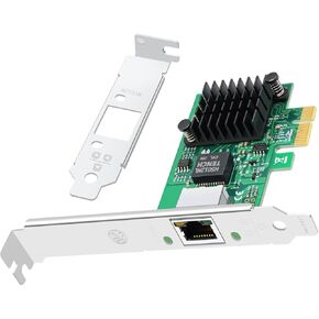 Network Card with Intel I226-V Chip Single Port,2.5G Network Adapter LAN NIC Card 1 RJ45 Ports Ethernet Adapter for Desktop Computer,PCIE X1 in Kuwait