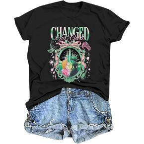 Musical Shirt for Women Witch and Princess T Shirts Musical Movie Fans Tee Graphic Casual Short Sleeve Tops in Kuwait