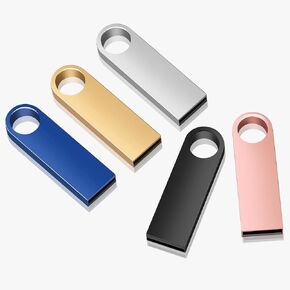Generic (5 عبوات معدنية USB باللون الأسود، 64 جيجابايت) in Kuwait