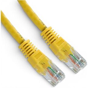5 حزمة - 3ft CAT5e إيثرنت شبكة LAN راوتر تصحيح كابل سلك سلك أصفر متعدد الاستخدامات سلك عالمي متين يمكن الاعتماد عليه استبدال جزء الأجهزة المنزلية ترقية مكون الصيانة in Kuwait