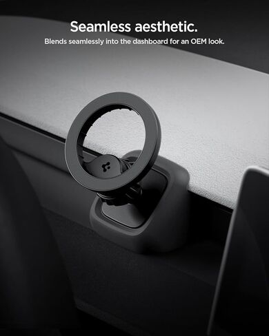 Spigen Tesla Air Vent Magsafe Mount [Upgraded Magnets & Optimized for FSD] Tesla Accessories Magnetic Phone Mount for 2025 2026 Model Y Juniper & 2024+ Model 3 Highland Standard & Premium in Kuwait