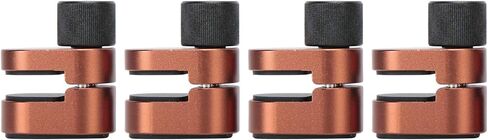 Phone Screen Clamp Adjustable Fixture Clip 4Pcs Multifunctional Screen Fixing Tool for Mobile Phone Tablet Repair Iron Material Durable Safe Rubber Padding in Saudi Arabia