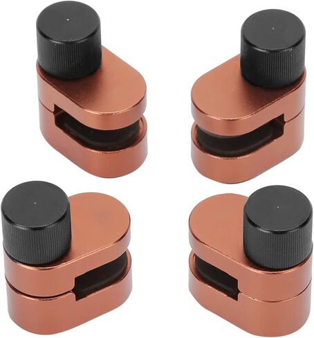 Phone Screen Clamp Adjustable Fixture Clip 4Pcs Multifunctional Screen Fixing Tool for Mobile Phone Tablet Repair Iron Material Durable Safe Rubber Padding in Saudi Arabia