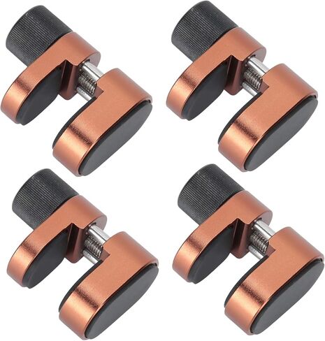 Phone Screen Clamp Adjustable Fixture Clip 4Pcs Multifunctional Screen Fixing Tool for Mobile Phone Tablet Repair Iron Material Durable Safe Rubber Padding in Saudi Arabia
