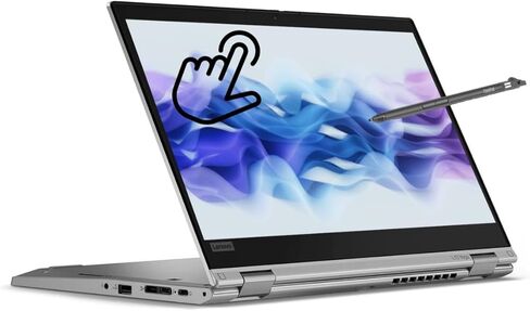 Lenovo ThinkPad L13 Yoga 2 in 1 Laptop FHD(1920x1080) Touchscreen, Core i5-10th, 16GB RAM, 256GB SSD, HDMI, USB-C, Windows 11 Pro (Renewed) in Saudi Arabia
