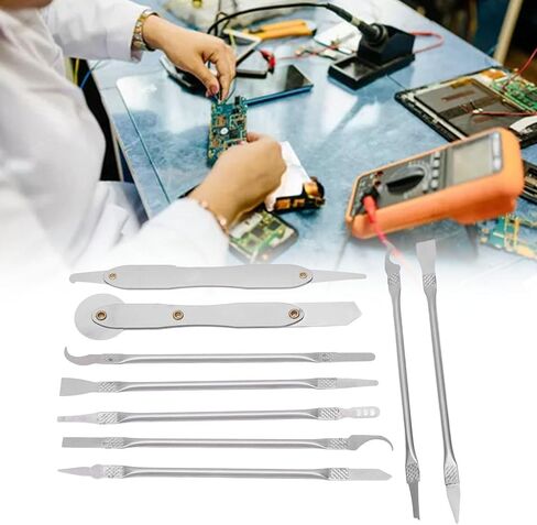 سبائك الصلب 9 قطعة حدق أداة مجموعة أدوات الكمبيوتر Spudger أداة للهواتف المحمولة أقراص الساعات مهام إصلاح الأجهزة الإلكترونية in Kuwait