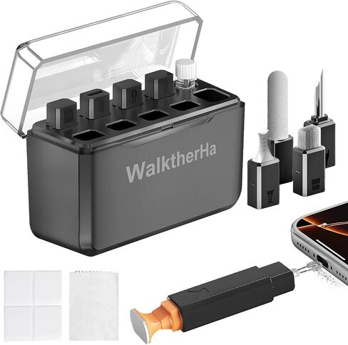 Black Phone Cleaning Kit & White Earbuds Cleaner Kit in Kuwait
