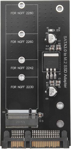 M.2 Adapter M2 to Adapter M.2 to Adapter M.2 NGFF Converter 2.5inch SATA3 Card B Key for 2230-2280 M2 SSD in Saudi Arabia