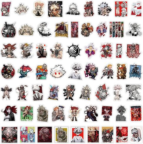 60Pcs GACHIAKUTA Stickers,New Japanese Anime Stickers for Teens,Cool Manga Sticker Pack,Cartoon Characters Stickers Anime Decorative Sticker for Teens Adults,Waterproof Decals for Laptop,Phone Case in Saudi Arabia